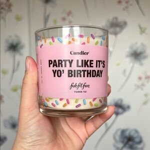 Candier Birthday Party Candle - Pink